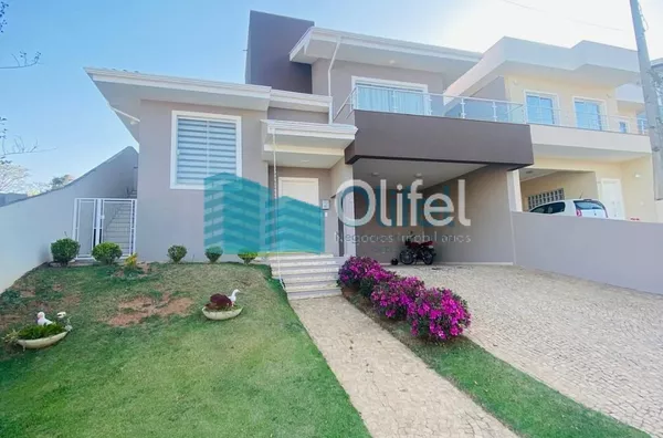 Excelente opção de casa em condomínio fechado na cidade de Louveira com 3 suítes, sendo 1 suíte com closet, sala 2 ambientes, cozinha planejada,  rica em armários, ar condicionado e opção de semi mobiliada.  Agende a sua visita - Foto 1