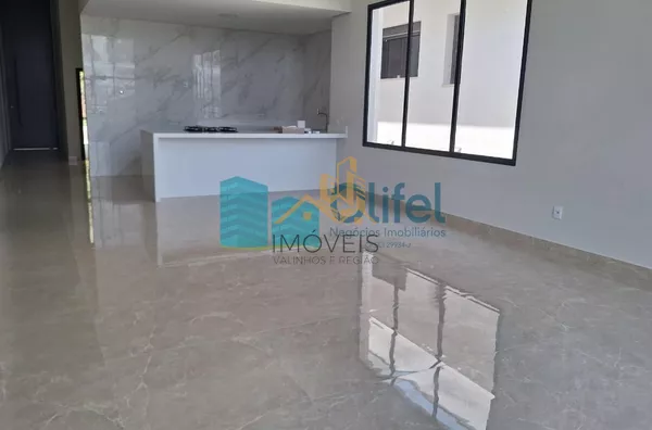 Excelente casa térrea,  novíssima,  em um dos condomínios mais procurados da cidade de Louveira com acabamento de primeira linha, telhado com telhas sanduiche que garantem conforto térmico da casa, proporcionando enorme conforto para sua família.  São 3 a - Foto 49