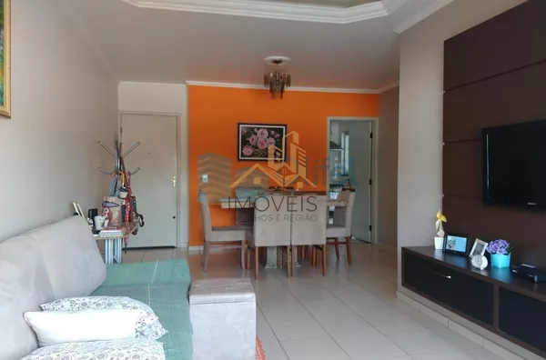 Excelente apartamento no centro da cidade de Louveira,  com 2 dormitórios, sendo 1 suíte com armário, sacada, banheiro social, ampla sala com 2 ambientes, cozinha planejada, lavanderia, vaga de garagem coberta, elevador, piscina e salão de festas.  Próxim - Foto 15