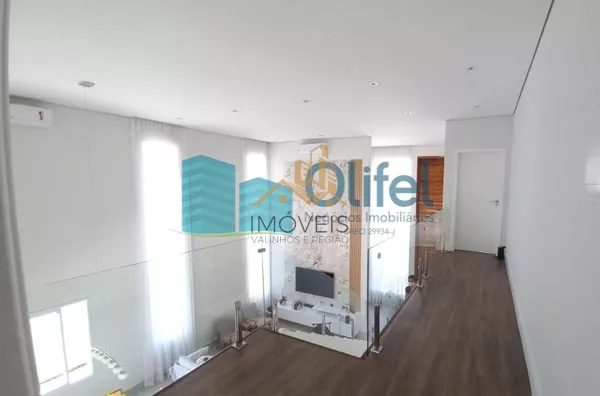 Lindo sobrado com excelente acabamento no  condomínio  Santa Isabel na cidade de Louveira com bastante verde, ideal para quem busca tranquilidade para a família e os amigos.  A casa conta com 3 suítes, sala ampla com pé direito duplo, cozinha rica em armá - Foto 19