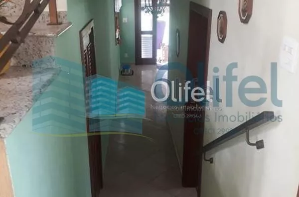 Excelente sobrado na cidade de  Louveira, com 4 dormitórios, sendo 1 suíte master com closet, banheiro social, quartos avarandados, lavabo, ampla sala de estar, jantar e mezanino, escritório, cozinha, copa, lavanderia, despensa, área gourmet com churrasqu - Foto 23