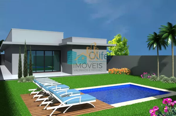 Terreno dentro de condomínio fechado, próximo ao centro da cidade, com topografia privilegiada, projeto  aprovado junto ao condomínio e prefeitura para constução de casa com 206 m² de área útil. Condomínio com Piscina, Churrasqueiras, Quadras de Tênis, Qu - Foto 15