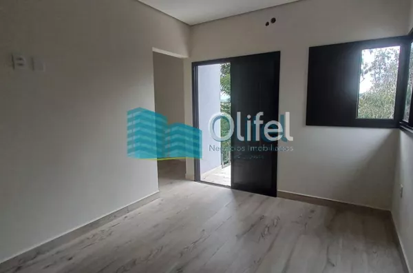 Excelente casa nova, assobradada,  em condomínio fechado na cidade de  Louveira. Condomínio conta com lazer completo com salão de festas, piscina, playground, campo de futebol, churrasqueira, academia, salão de jogos, brinquedoteca. redário, pet play, ves - Foto 6