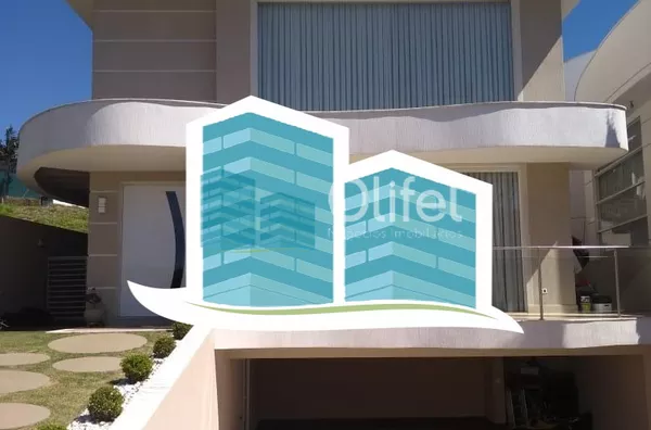 Excelente sobrado, com fino acabamento, pé direito alto,  em condomínio na cidade de Louveira. São 3 suítes, sendo a master com hidromassagem e closet, lavabo, ampla sala, integrada com a cozinha com planejados, lavanderia, piscina e 4 vagas de garagem, s
