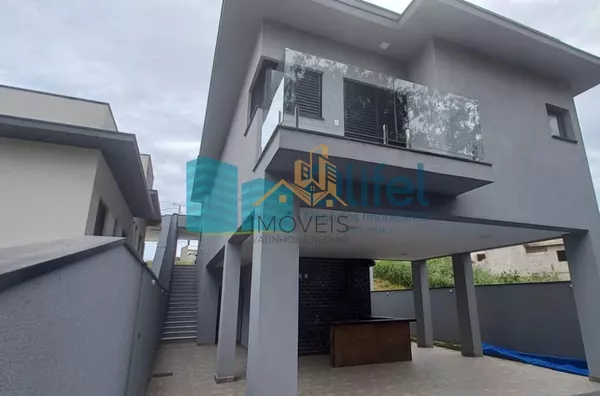 Excelente casa nova, assobradada,  em condomínio fechado na cidade de  Louveira. Condomínio conta com lazer completo com salão de festas, piscina, playground, campo de futebol, churrasqueira, academia, salão de jogos, brinquedoteca. redário, pet play, ves - Foto 4