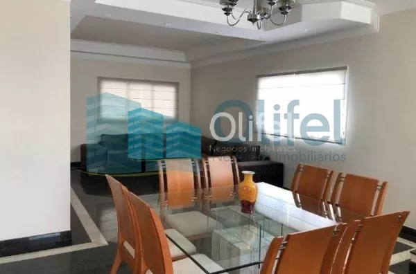 Sobrado em condomínio na cidade de Louveira,  com 3 dormitórios, 2 suítes, sendo 1 master com closet, escritório, sala 3 ambientes, home theater, ampla cozinha rica em armários, despensa, lavanderia, área gourmet com varanda, piscina aquecida, todo piso e - Foto 17
