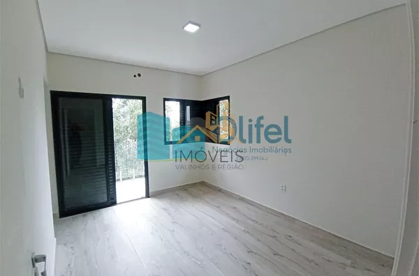 Excelente casa nova, assobradada,  em condomínio fechado na cidade de  Louveira. Condomínio conta com lazer completo com salão de festas, piscina, playground, campo de futebol, churrasqueira, academia, salão de jogos, brinquedoteca. redário, pet play, ves - Foto 41