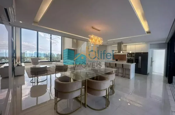 Linda casa no  condomínio  Santa Isabel na cidade de Louveira para quem procura espaço, modernismo, sofisticação, sossego e excelente iluminação. O imóvel dispõe de 525m² de terreno e 414m² de construção. O piso inferior oferece sala ampla  para 2 ambient - Foto 29