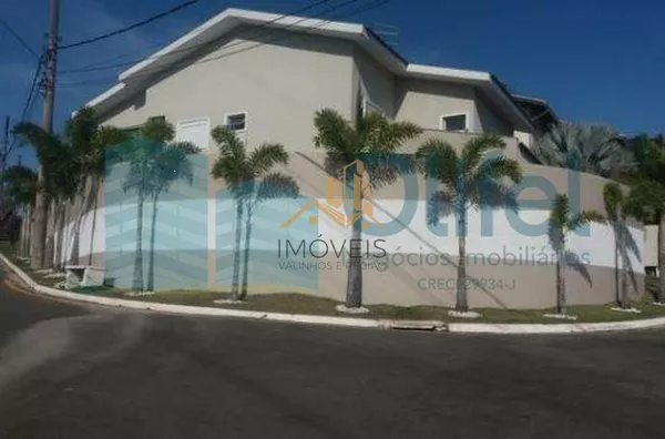 Sobrado em condomínio na cidade de Louveira,  com 3 dormitórios, 2 suítes, sendo 1 master com closet, escritório, sala 3 ambientes, home theater, ampla cozinha rica em armários, despensa, lavanderia, área gourmet com varanda, piscina aquecida, todo piso e - Foto 2