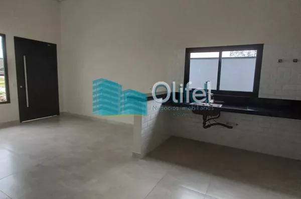 Excelente casa nova, assobradada,  em condomínio fechado na cidade de  Louveira. Condomínio conta com lazer completo com salão de festas, piscina, playground, campo de futebol, churrasqueira, academia, salão de jogos, brinquedoteca. redário, pet play, ves - Foto 31