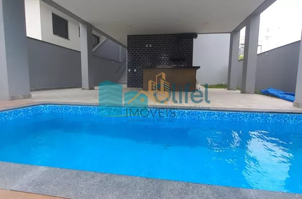 Excelente casa nova, assobradada,  em condomínio fechado na cidade de  Louveira. Condomínio conta com lazer completo com salão de festas, piscina, playground, campo de futebol, churrasqueira, academia, salão de jogos, brinquedoteca. redário, pet play, ves - Foto 22