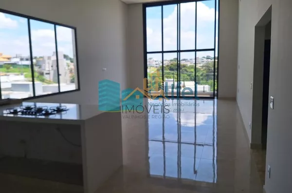 Excelente casa térrea,  novíssima,  em um dos condomínios mais procurados da cidade de Louveira com acabamento de primeira linha, telhado com telhas sanduiche que garantem conforto térmico da casa, proporcionando enorme conforto para sua família.  São 3 a - Foto 62