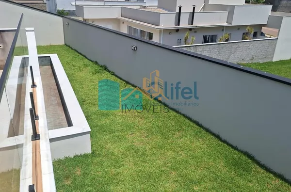 Excelente casa térrea,  novíssima,  em um dos condomínios mais procurados da cidade de Louveira com acabamento de primeira linha, telhado com telhas sanduiche que garantem conforto térmico da casa, proporcionando enorme conforto para sua família.  São 3 a - Foto 39
