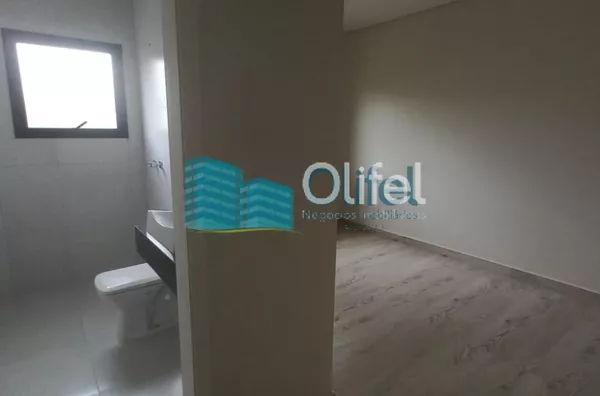 Excelente casa nova, assobradada,  em condomínio fechado na cidade de  Louveira. Condomínio conta com lazer completo com salão de festas, piscina, playground, campo de futebol, churrasqueira, academia, salão de jogos, brinquedoteca. redário, pet play, ves - Foto 44