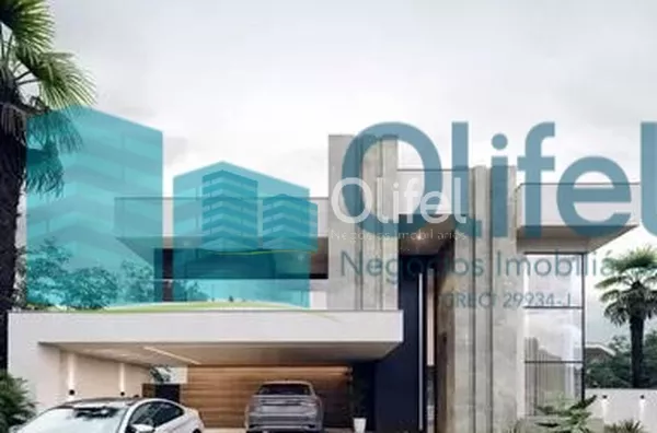 Excelente lote plano, de esquina,  com 642,00 m², em condomínio com área de lazer completa, segurança e portaria 24hs, com excelente localização próximo ao centro da cidade. Projeto aprovado junto ao condomínio e prefeitura para construção de casa com 315 - Foto 3