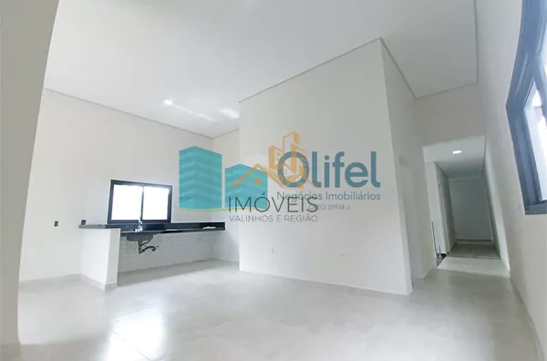 Excelente casa nova, assobradada,  em condomínio fechado na cidade de  Louveira. Condomínio conta com lazer completo com salão de festas, piscina, playground, campo de futebol, churrasqueira, academia, salão de jogos, brinquedoteca. redário, pet play, ves - Foto 26