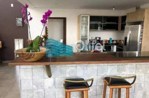 Casa à venda com 5 suítes em  condomínio de alto padrão na cidade de Louveira.  Lindo sobrado moderno e com fino acabamento, são 760m² de construção em um terreno de 1.890m², o andar superior oferece 3 suítes sendo a master com closet e banheira com hidro - Foto 4