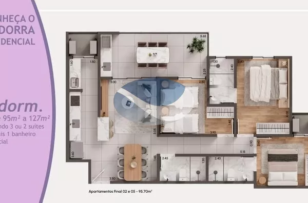 Frente Mar no Indaiá com 3 Dormitórios - Viva com Estio em Caraguatatba - Foto 5