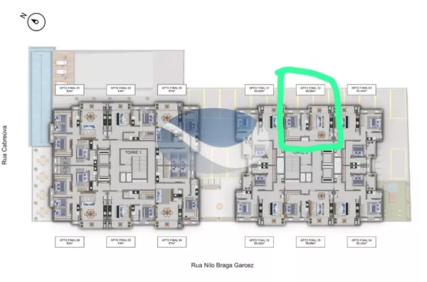 Apartamento  novinho para comprar,  Martim De Sa, Caraguatatuba