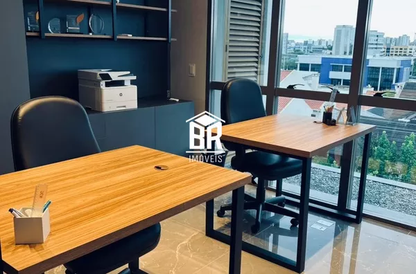Sala Comercial Semi mobiliada em andar para venda e aluguel,  Areal, Pelotas