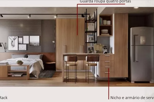 Apartamento à venda 1 Quarto, 1 Suite, 32M², CENTRO, RIO DE JANEIRO - RJ