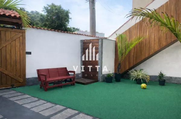 Casa para alugar em Nogueira com quintal, churrasqueira e 2 vagas - Foto 1