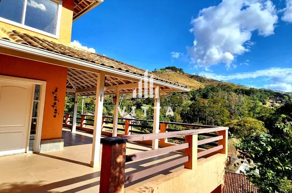 Casa em mobiliada condomínio para aluguel e venda, 3 suítes,  Itaipava, Petrópolis - Foto 1