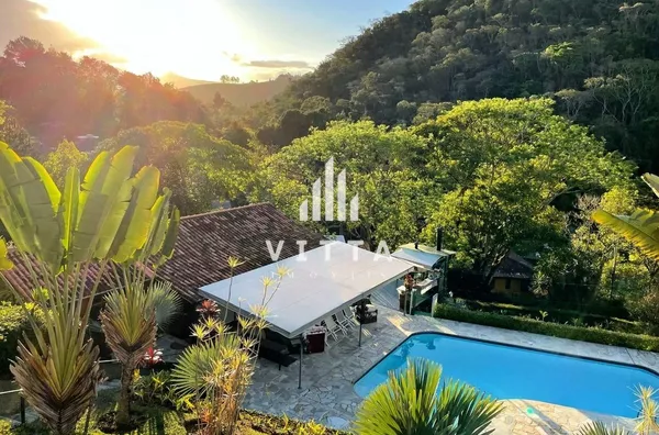 Casa em condomínio para aluguel, 4 quartos, Vale da Boa Esperança, Petrópolis - Foto 1