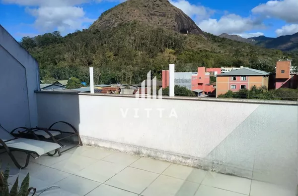 Apartamento duplex para venda, 3 quartos,  Corrêas, Petrópolis - Foto 4