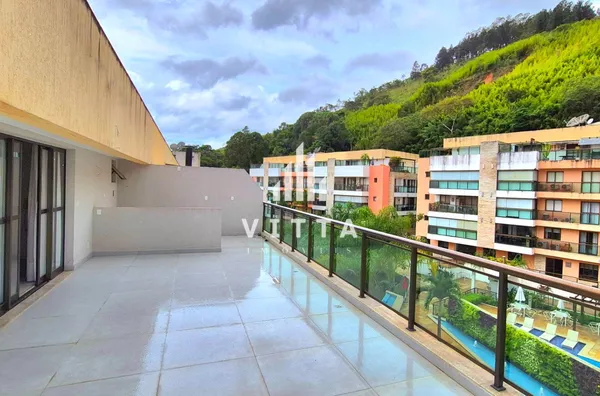 Apartamento duplex para aluguel, 2 quarto(s),  Itaipava, Petrópolis - Foto 2