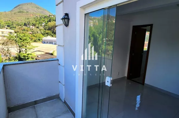 Apartamento para aluguel, 2 quartos,  Nogueira, Petrópolis - Foto 3