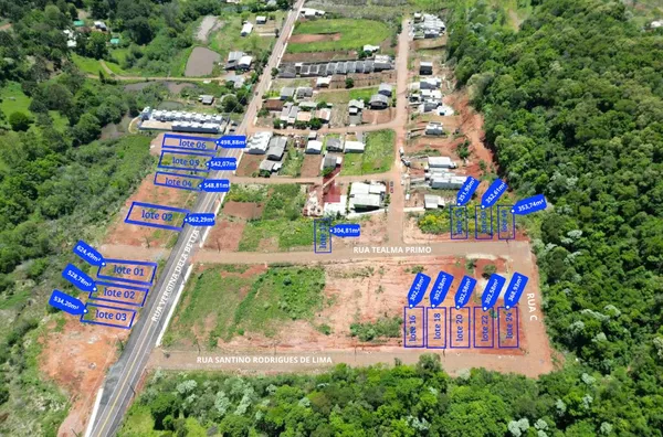 LOTE Nº 01 QUADRA 2053 PARA VENDA NO LOTEAMENTO PARANÁ!