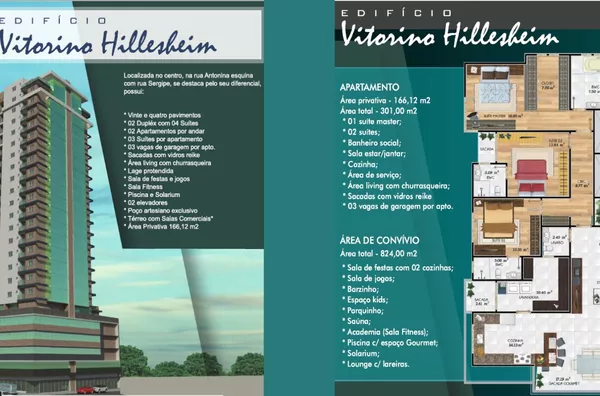 APARTAMENTO A VENDA NO CENTRO DE FRANCISCO BELTRÃO
