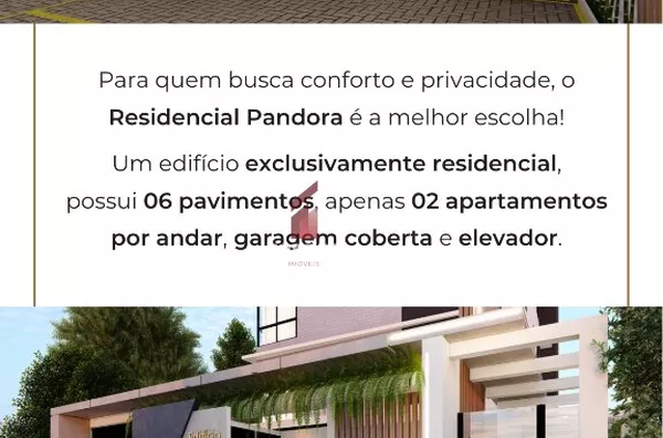 APARTAMENTO 102 DISPONIVEL PARA VENDA NO EDIFICIO RESIDENCIAL PANDORA: PERFEITO PARA MORAR OU INVESTIR! - Foto 3