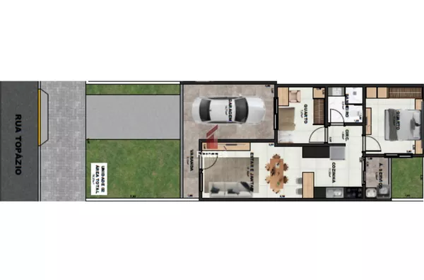 CONFORTO E PRATICIDADE EM UMA CASA NOVA PARA CHAMAR DE SUA - Foto 5