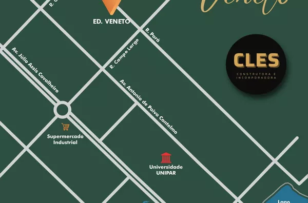 APARTAMENTO 301- PARA VENDA, EDIFICÍO VÊNETO, INDUSTRIAL, FRANCISCO BELTRÃO. - Foto 5