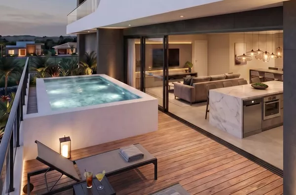 COBERTURA COM PISCINA NO EDIFICIO RESIDECIAL AMÁLIA