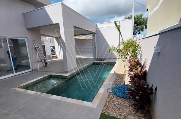 vista da piscina
