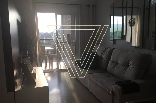 Apartamento MOBILIADO Com Varanda Gourmet 2 Dormitórios (1 Suíte) 1 Vaga Coberta - Condomínio Flex II Jundiaí - Foto 4
