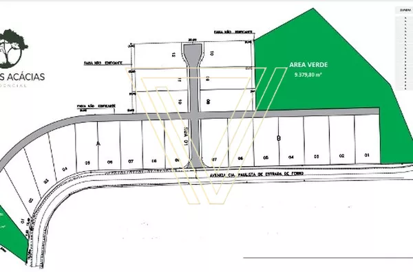 Terrenos com metragem de 880m² e 1.091,82m² Com Vista Espetacular Para a Represa  - Residencial Vila das Acácias - Foto 4