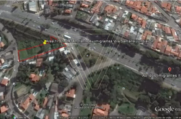 Terreno com 1.310m² na Avenida Imigrantes Italianos Jundiaí - Aceita Parceria 