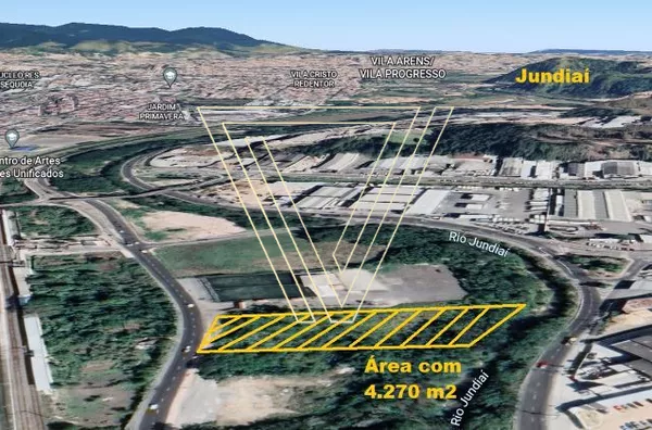TERRENO PERFEITO PARA ÁREA INDUSTRIAL- EXCELENTE LOCALIZAÇÃO - Foto 2