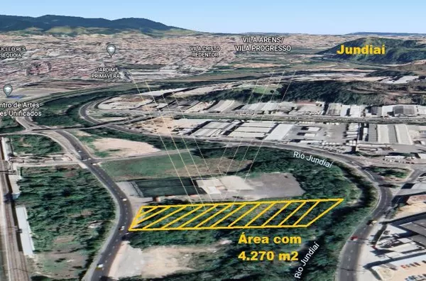 TERRENO PERFEITO PARA ÁREA INDUSTRIAL- EXCELENTE LOCALIZAÇÃO - Foto 1
