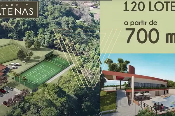 ALTO PADRÃO  Jardim Atenas - Lotes a partir de 700m²  (próximo a Malota) - Foto 5