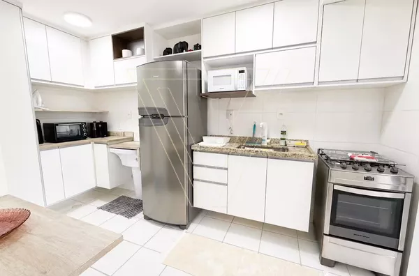 Apartamento à venda no Guarujá Golden Sun, Vista Mar Definitiva, 2 Dormitórios com Suíte e Lazer Completo de Condomínio Clube - Foto 8