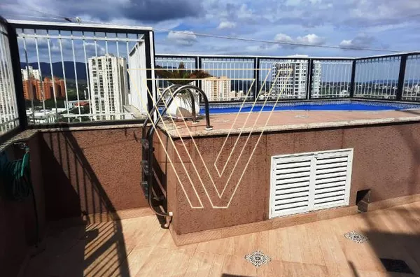 COBERTURA MOBILIADA 210M²  COM PISCINA ESPAÇO GOURMET - CONDOMÍNIO PARQUE JUNDIAÍ - Foto 5