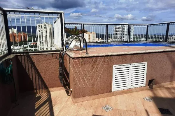 COBERTURA MOBILIADA 210M²  COM PISCINA ESPAÇO GOURMET - CONDOMÍNIO PARQUE JUNDIAÍ