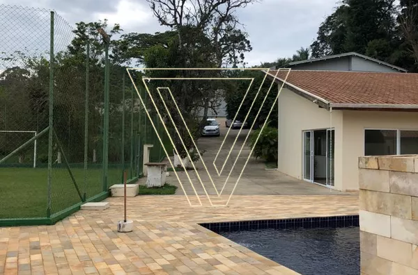 *LINDA CHÁCARA COM 2.757 M² DE TERRENO E 469 M² DE ÁREA CONSTRUÍDA, COM PISCINA E CAMPO DE FUTEBOL, VÁRZEA PAULISTA. - Foto 1