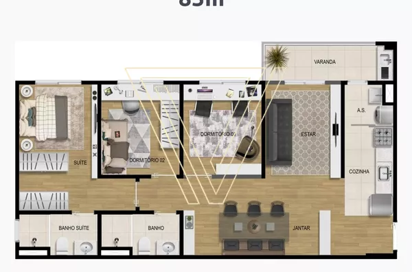 Apartamento para venda,  Medeiros, Jundiai