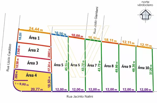 Terrenos (lotes à venda ) a partir de 252,20 m² -Bairro Colonia - Jundiaí - SP - Foto 2